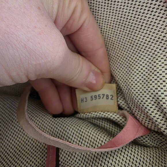 Dooney & Bourke Pink Croc Embossed Leather Satchel Nile Collection Vintage - Picture 9 of 16